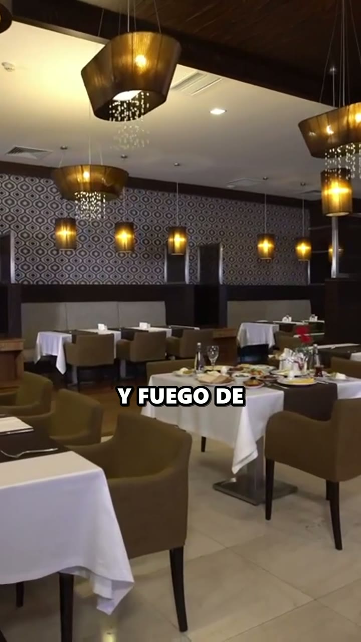 Reel de ejemplo para un restaurante